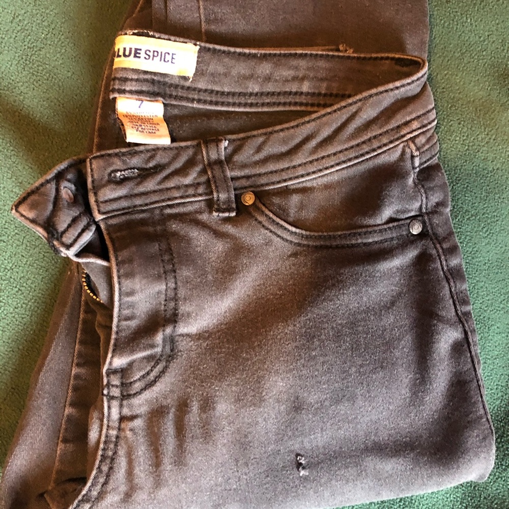 Black Blue Spice Skinny Jeans
